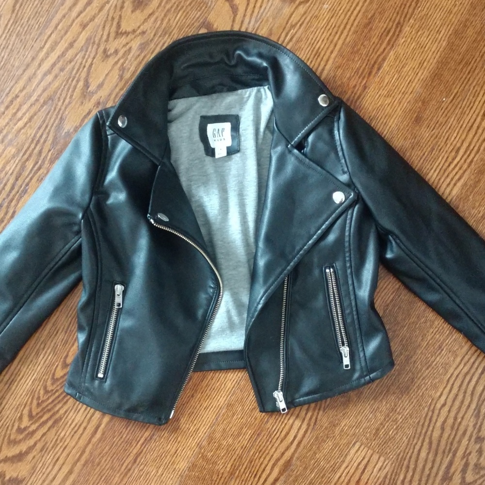 Girls leather jacket